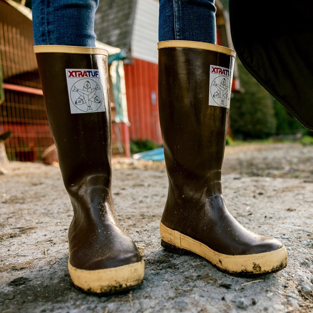 XTRATUF Women's Brown Rain Boots